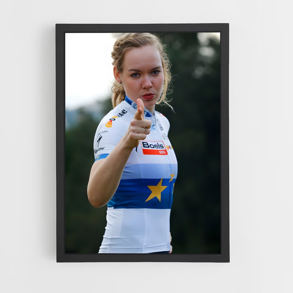 Poster Anna van – affiche Cyclisme (vue 2)